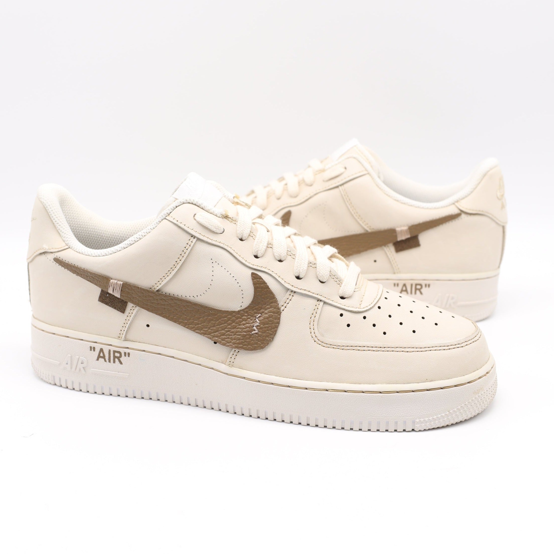 Nike Air Force 1 - Coffee Swoosh