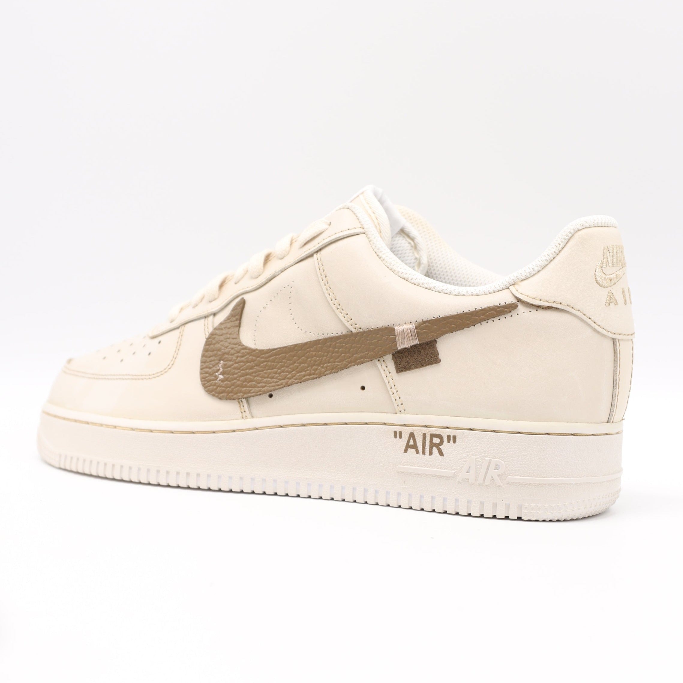 Nike Air Force 1 - Coffee Swoosh