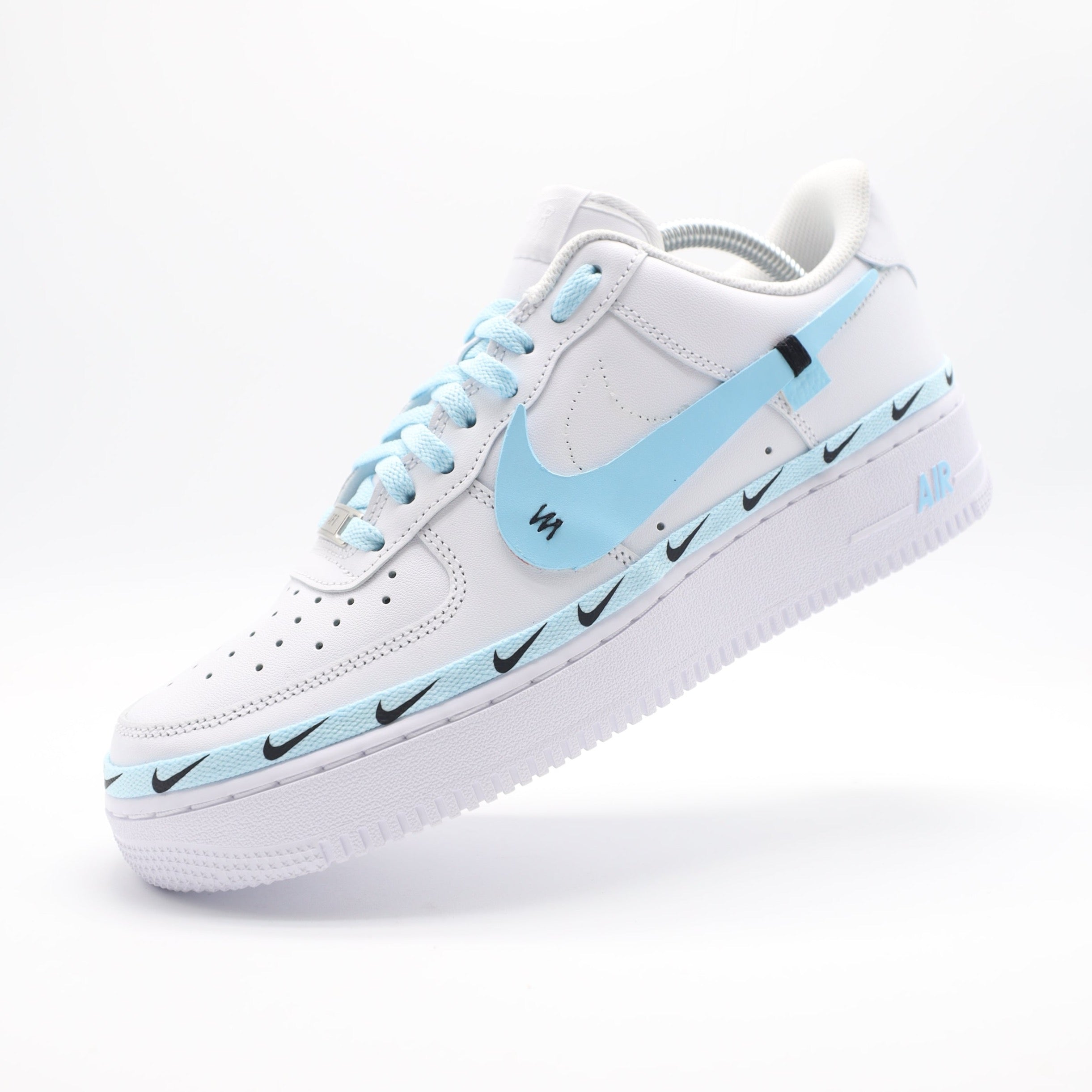 Nike Air Force 1 - Swoosh Blue